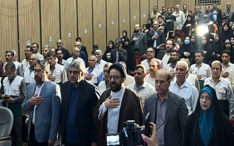 گزارش تصویری / آیین باشکوه اختتامیه پویش ملی فضای مجازی «ایران امام رضا (ع)» در جیرفت