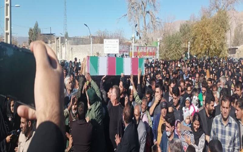 مردم شهیدپرور اسفندقه «شهید گمنام» را تا بهشت بدرقه کردند