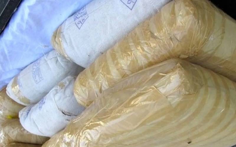 دپوی ۱۵۱ کیلو تریاک در منزل