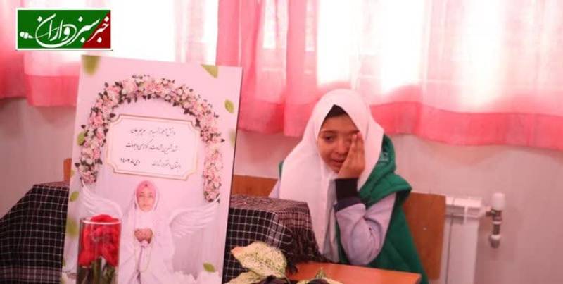 روایتی تصویری از اشک‌های دانش‌آموزان کرمانی در فراق «رفیق شهید»