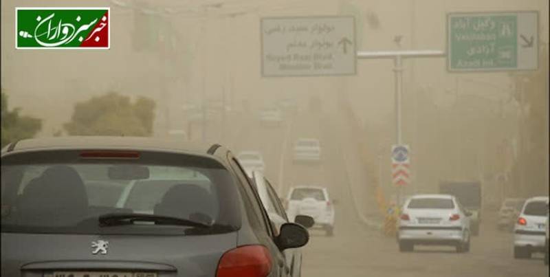 افزایش غلظت غبار در شمال غرب و شرق کرمان