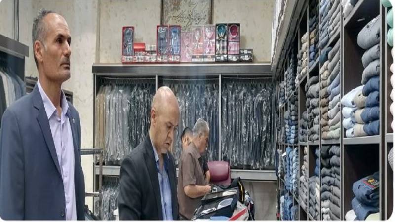 معرفی ۱۰ واحد صنفی متخلف پوشاک به تعزیرات حکومتی در جیرفت