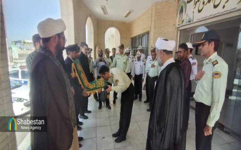 فضای ستاد نیروی انتظامی جیرفت معطر به عطر رضوی شد