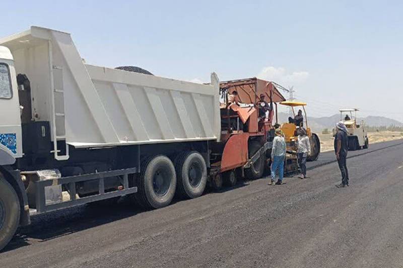 عملیات اجرایی احداث باند دوم در محور جیرفت- کهنوج - رودان آغاز شد