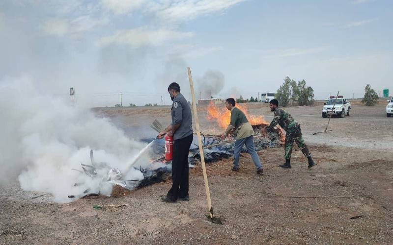 جهاز عروس در شعله‌های آتش سوخت!