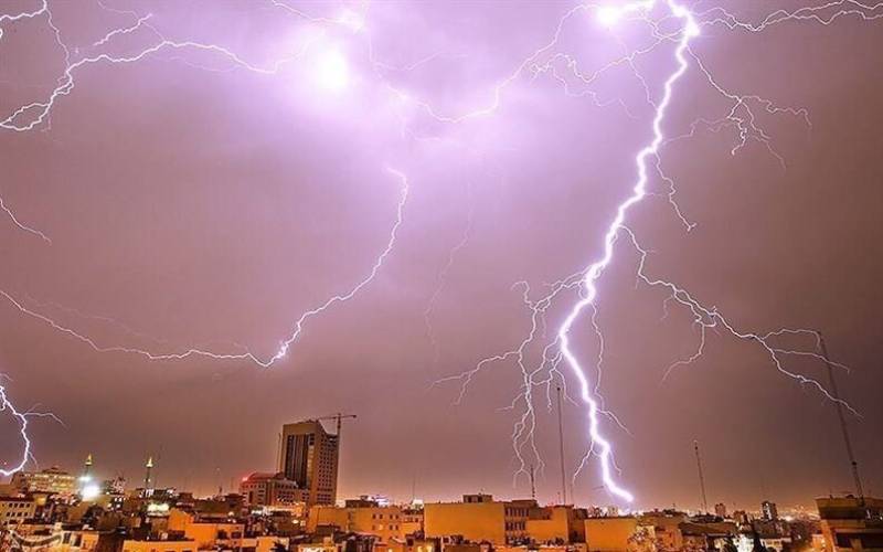 بارش‌های رگباری و وزش بادشدید در اکثر مناطق کشور